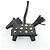 Hermès Hermes Rodeo Robeo Lock PM Handbag Charm Nero - vista 2