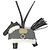 Hermès Hermes Rodeo Robeo Pruche Accessory Bag Charm Nero Crudo - vista 2