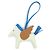 Hermès Hermes Rodeo Pegasus Bag Charm MM D'oro Verde