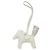 Hermès Hermes Rodeo Accessory Bag Charm PM Blanc