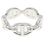 Ring Anello Hermès Chaine d'Ancre Enchainée - vista 2