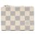 Louis Vuitton Damier Azur Portefeuille Lisa Wallet Bianco Blu