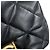 Borsa a tracolla con catena Chanel Black Matelassé Nero - vista 7