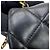 Borsa a tracolla con catena Chanel Black Matelassé Nero - vista 9