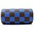 Borsa a tracolla Louis Vuitton Damier Pop Soft Polochon Blu Damier ebene - vista 3
