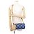 Borsa a tracolla Louis Vuitton Damier Pop Soft Polochon Blu Damier ebene - vista 5
