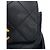 Chanel Matelassé Rucksack aus schwarzem Leder - Ansicht 7