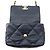 Chanel Schultertasche mit Kette CHANEL19 Marineblau - Ansicht 5