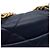 Chanel Schultertasche mit Kette CHANEL19 Marineblau - Ansicht 8