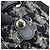 Borsa Chanel in tweed nera e grigia Marrone Nero - vista 8