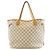 Borsa Louis Vuitton Damier Azur Neverfull MM Bianco Blu