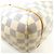 Borsa Louis Vuitton Damier Azur Totally PM Bianco Blu - vista 2
