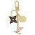 Portachiavi Louis Vuitton Spring Street Marrone D'oro