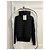 Giacca Ibrida Moncler Nera in Maglia e Nylon Nero - vista 5