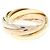 Anello Cartier Trinity in oro rosa bianco e giallo 18K