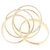 Anello Cartier Trinity in oro rosa bianco e giallo 18K - vista 3