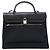 Hermès Hermes Herbag Zip PM Handtasche Schwarz - Ansicht 2
