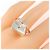Hermès Amulette Kelly Ring Prata - vista 5