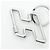 Hermès Portachiavi Hermes H to Speed Argento - vista 3