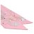 Hermès Twilly Hermes LES CLES A POIS Rosa Multicolore Beige - vista 2