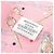 Hermès Twilly Hermes LES CLES A POIS Rosa Multicolore Beige - vista 3
