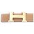Hermès Cintura reversibile Hermes Mini H 24mm Marrone Nero - vista 2