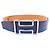 Hermès Cintura reversibile Hermes Tonight 38mm Nero Arancione