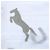 Hermès Hermes Blue and White Stole - view 4