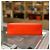 Hermès Mini Kelly Handtasche Orange - Ansicht 5