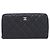 Cartera Chanel Timeless Classic Line AP0242 Negro Burdeos