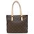 Borsa Louis Vuitton Monogram Cabas Piano Marrone