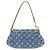 Borsa a spalla Mini Pleaty in denim Monogram Louis Vuitton Blu - vista 2