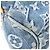 Borsa a spalla Mini Pleaty in denim Monogram Louis Vuitton Blu - vista 5