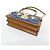 Louis Vuitton Monogram Trunk Clutch M55047 Borsa a Tracolla Blu - vista 3