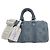 Borsa Boston Louis Vuitton Monogram Wash Keepall Bandoulière 25cm Blu