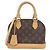 Louis Vuitton Monogram Alma BB Handtasche Braun