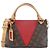 Louis Vuitton Monogram V Tote BB Handtasche Braun Fuschia
