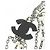 Collana Chanel Bianca e Nera Nero Bianco - vista 3
