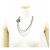 Collana Chanel Bianca e Nera Nero Bianco - vista 5