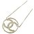 Collar Chanel Clear and Gold Dorado