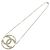 Collar Chanel Clear and Gold Dorado - vista 2