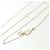 Chanel Gold and White Necklace Golden - view 4