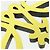 Charm per borsa Loewe C621232XAB D'oro Porpora Giallo - vista 6