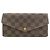 Louis Vuitton Damier Portefeuille Sarah Wallet Damier ebene