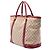 Borsa Tote Gucci Beige GG Canvas Twins - vista 2