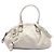 Borsa Satchel Gucci White Guccissima Sukey Bianco