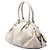 Borsa Satchel Gucci White Guccissima Sukey Bianco - vista 2