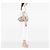 Borsa Satchel Gucci White Guccissima Sukey Bianco - vista 6