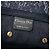 Autre Marque Borsa Saddle Dior in tela blu ricamata tie dye Blu navy - vista 5