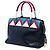 Sac à main Prada Blue Medium Saffiano Trimmed City Calf Greca Esplanade Satchel Bleu Bleu Marine - vue 2